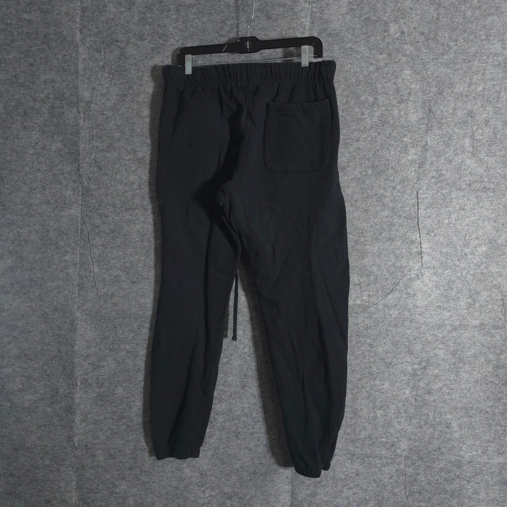 MNML Jogger Sweatpants Mens Black Cotton Blend Drawstring JLounge Size Large - Picture 2 of 13